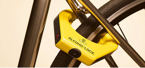 Alcoho-Lock測醉自行車鎖 通過測試才能開鎖，科技守護安全出行